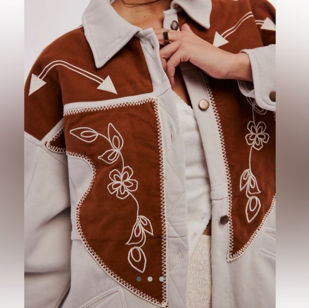 Free People X Tricia Fix Cowgirl Cardi